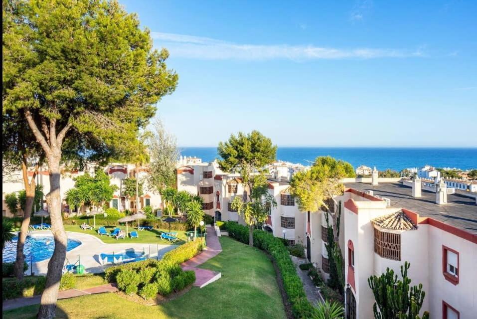 Fully Air Conditioned Riviera Apartment Mijas Costa Málaga Exterior foto